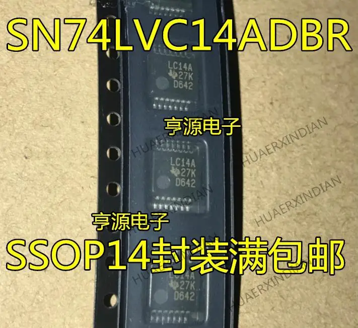 

10PCS New Original SN74LVC14 SN74LVC14ADBR LC14A SSOP14