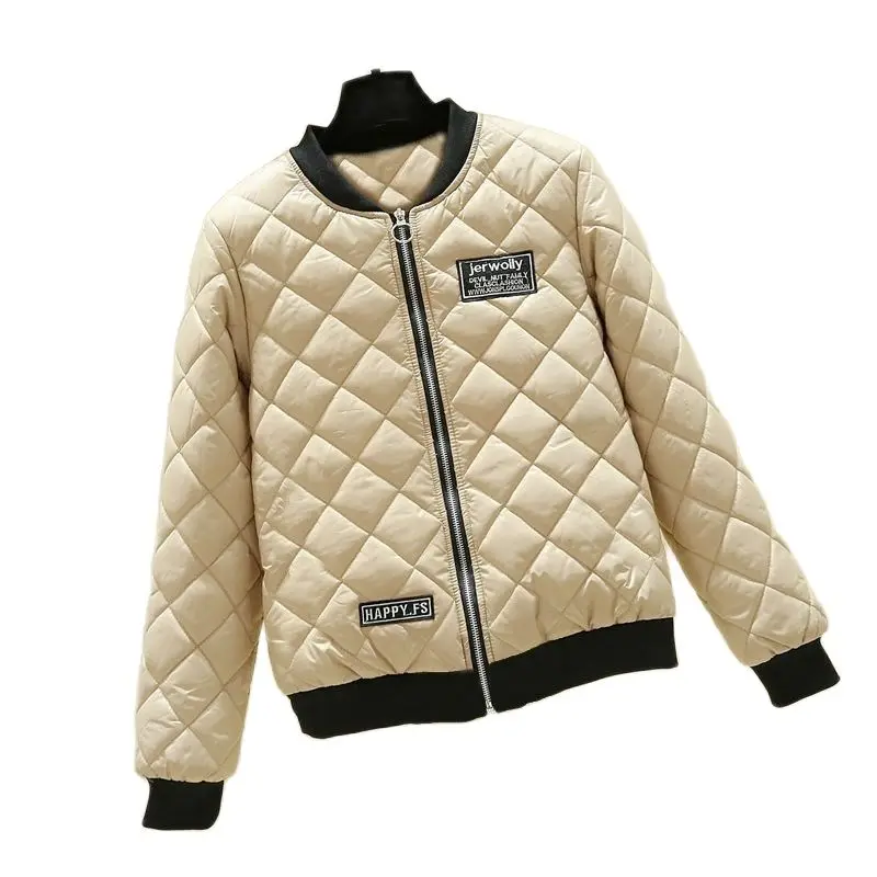 

Padded Jacket Women 2022 New Winter Specials Cearance Cotton Clothing Female Small Short Loose Mother Baseball Uniform Cardigan