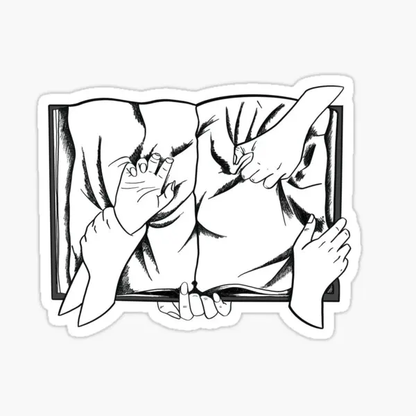 

Наклейки на окно автомобиля, с забавным принтом, 5 шт.