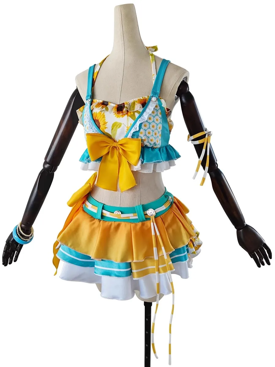Косплей-костюм CosAn из аниме Lovelive Hoshizora Rin женский костюм для пения