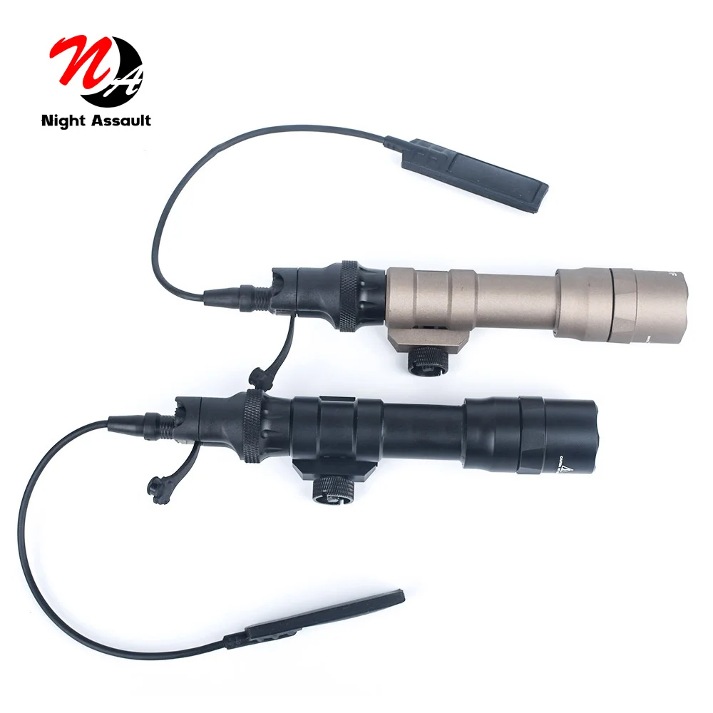 Airsoft 1400lumes Hunting Flashlight M600DF M600 LED Surefir Dual Switch Powerful Light Weapon Gun Lamp Fit 20mm Picatiny Rail