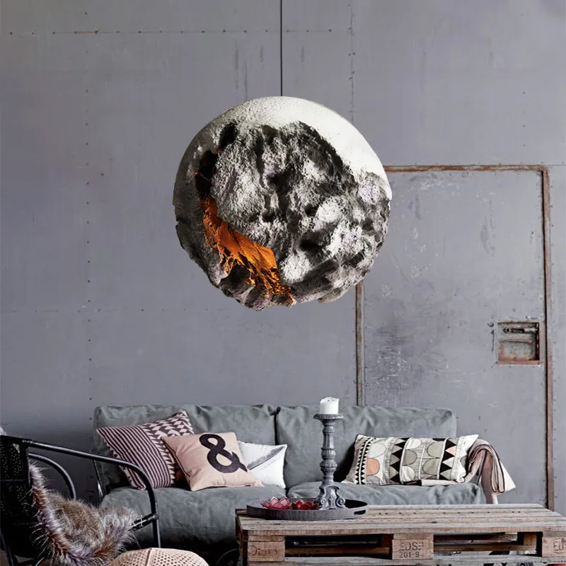 Irregular Planet foam pendant lights Restaurant Light Bedroom Designer Model Room Creative lamps Hall Bar Decor Fixtures |