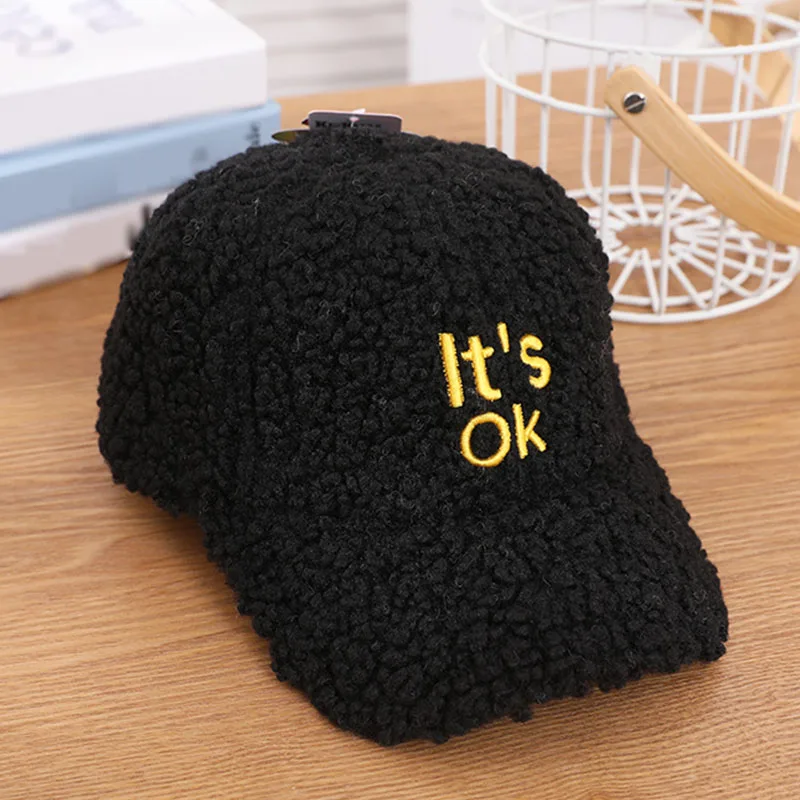 

Детская зимняя теплая кашемировая шапка-тракер с вышивкой и милым мультяшным рисунком Регулируемый купол для отдыха на природе с изогнутым...