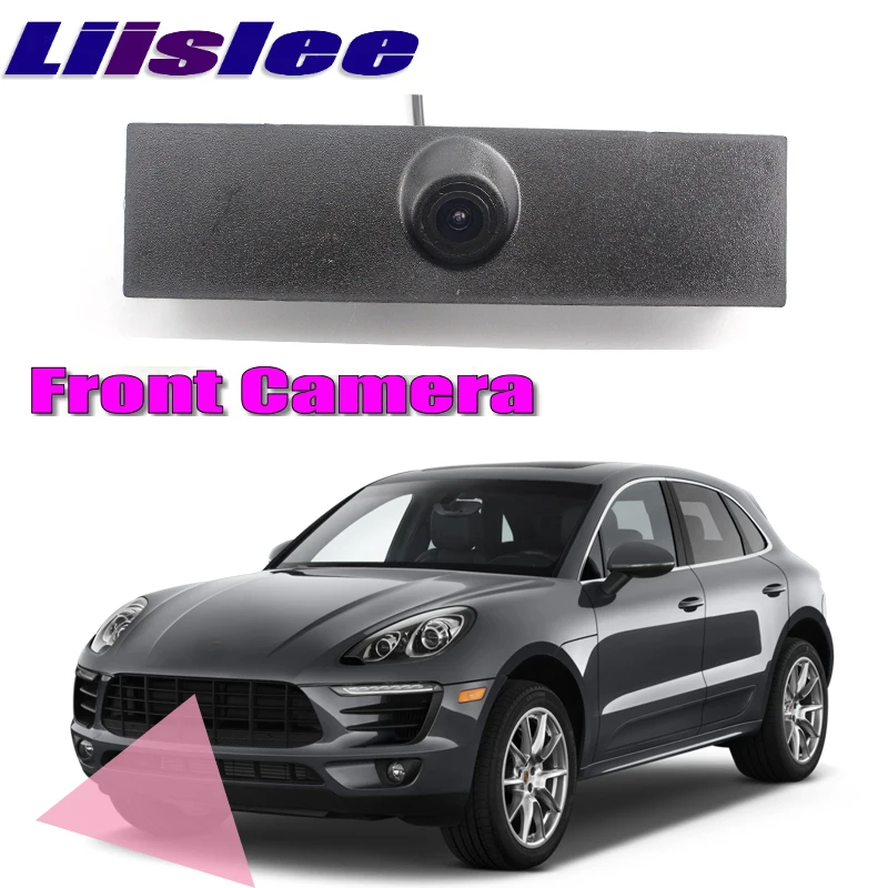 

For Porsche Macan 2014-2020 Car LOGO Front Camera Night Vision HD Waterproof Wide Angle Degree Embedded Blind Spot Area Camera