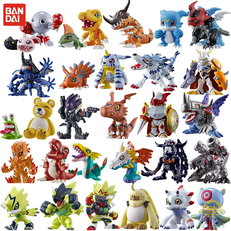 

Bandai Digimon Box Egg Gammamon Angoramon Jellymon V-mon Ornament Toys Finished Product ACTION FIGURE MODEL TOYS