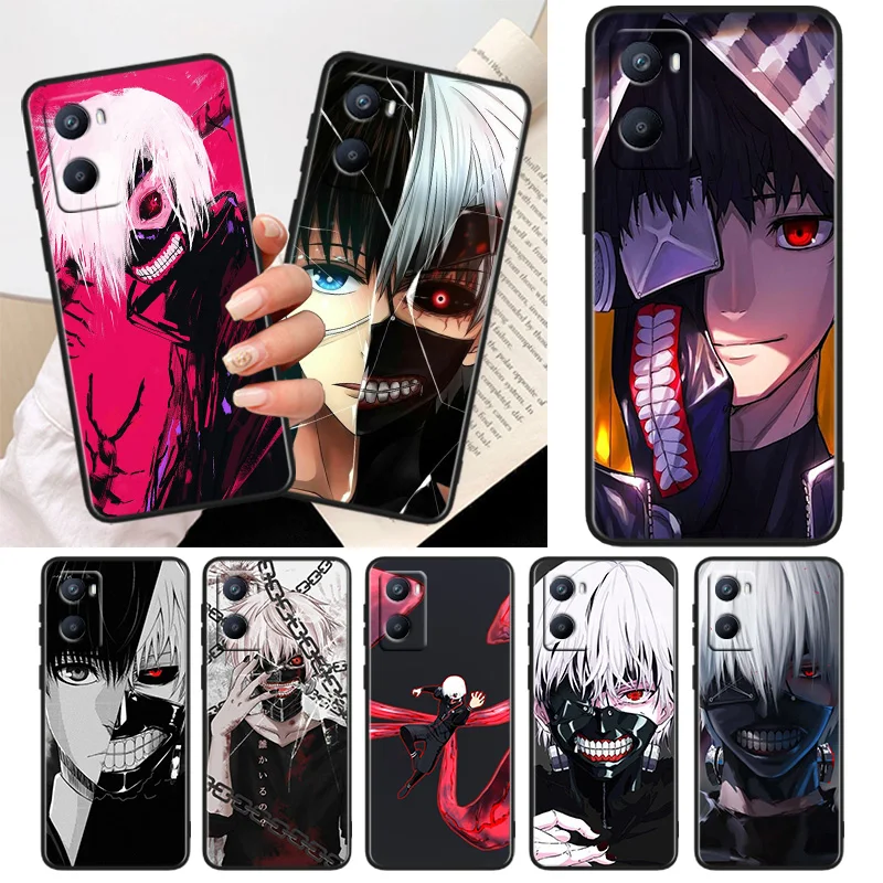

Tokyo Ghoul Anime Phone Case For OPPO A56S A55 A54S A53S A52 A33 A32 A31 A16S A16 A12 A11S A9 A5 2020 Black Cover