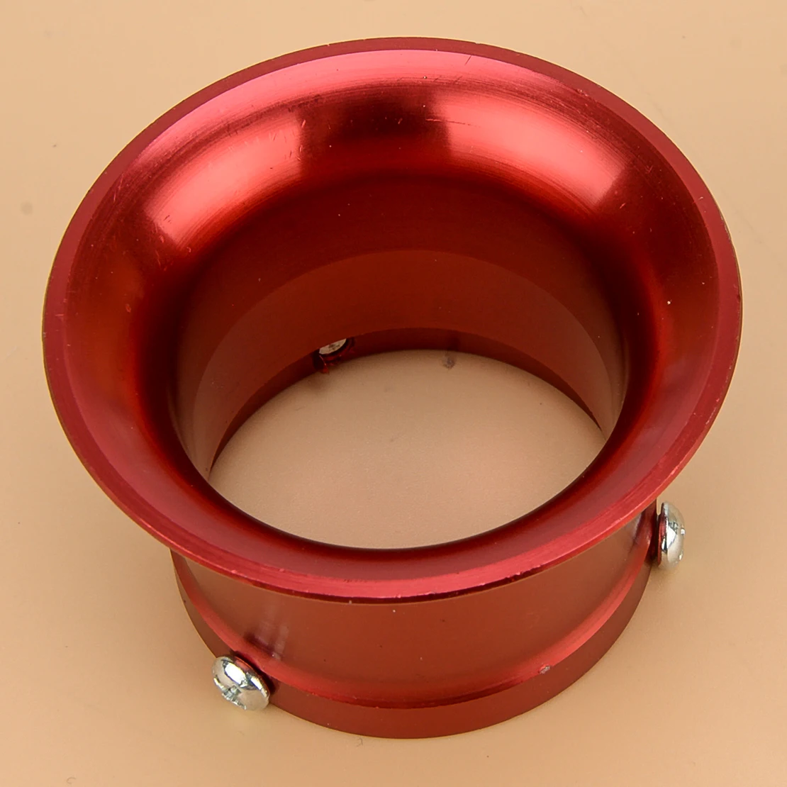 

50mm Motorcycle Carburetor Air Filter Trumpet Vent Collar Horn Protector Fit For PWK24 PWK26 PWK28 PWK30 Red