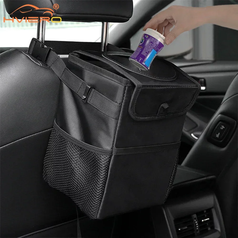 Карманы для хранения крышек мусорных баков 100% Герметичный органайзер