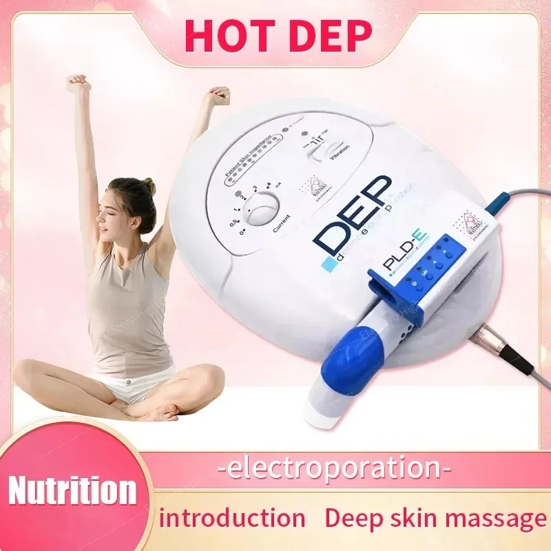 

2023 New skin care Pollogen DEP moisturizing, whitening, repairing, anti-aging, smoothing acne allergies, needle-free beauty gun