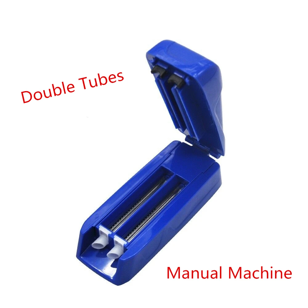 Ручной ролик для сигар с двойной трубкой и тремя трубками устройство бумаги 8 мм
