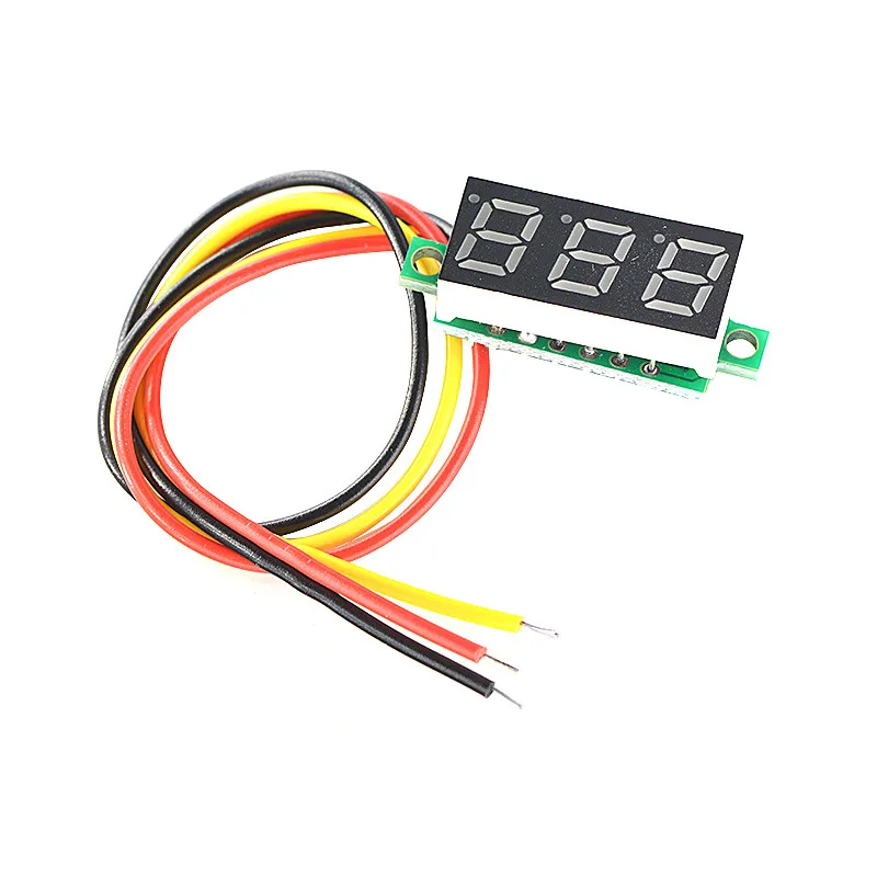 0.28 inch Digital LED Mini Display Module DC 0-100V Voltmeter Voltage Tester LED Panel Meter 0.28
