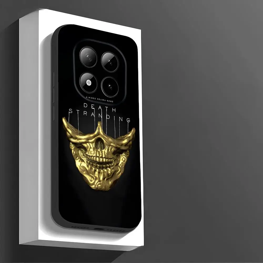 Фото Чехол для телефона HOT GAME Death Stranding, мягкий черный чехол для Redmi Note15 11 12 13 14Pro Plus S 5G 14C A3 №3