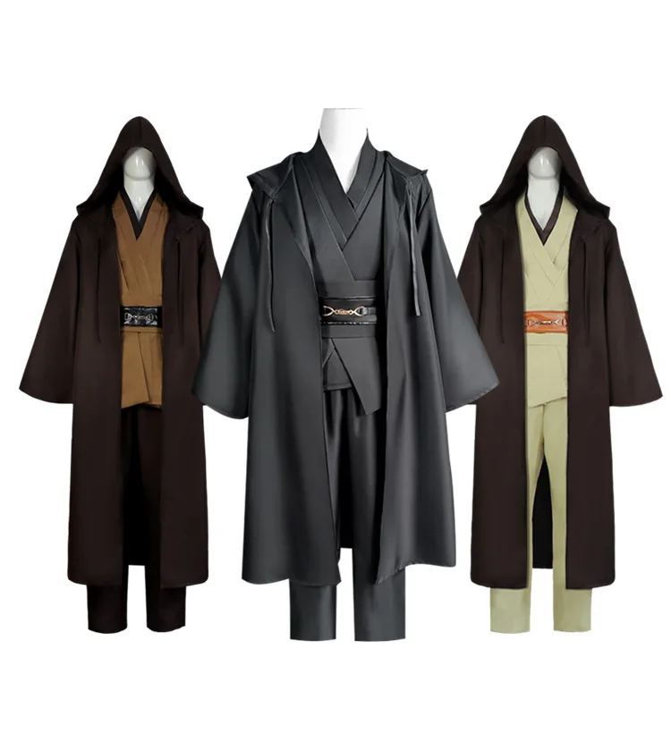 

Star and War Cosplay Jedi Costume Anakin Replica Rob Halloween Outfits Clothes For Women Men Plus Size 4XL