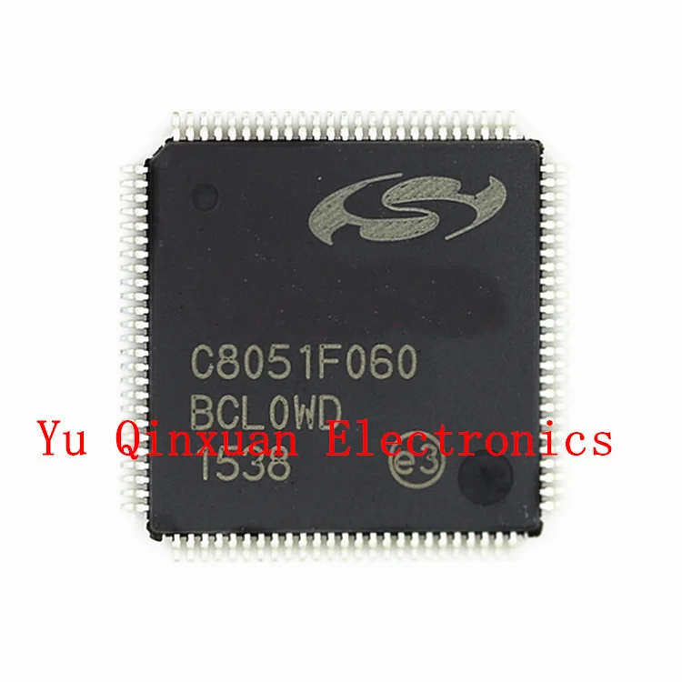 Флуоресцентный 8-битный микроконтроллер, смешанный сигнал, C8051F06x, 25 МГц, 64 Кб, 100 КБ, контактов