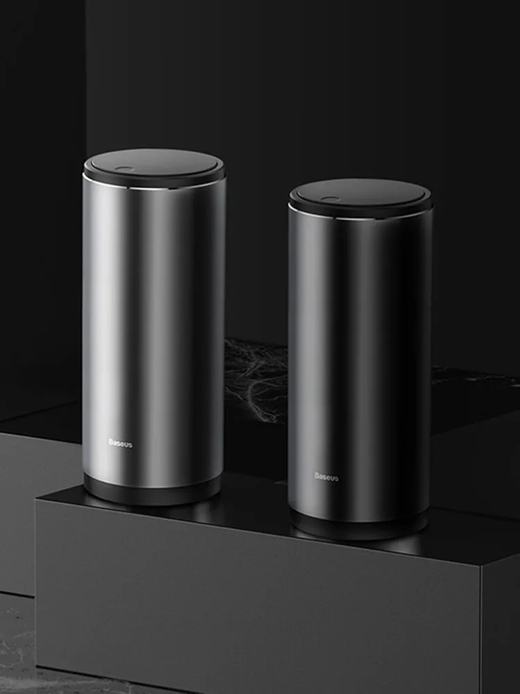 Автомобильный Мусорный Бак Baseus Большой Емкости 500 Мл С Крышкой - Органайзер Для