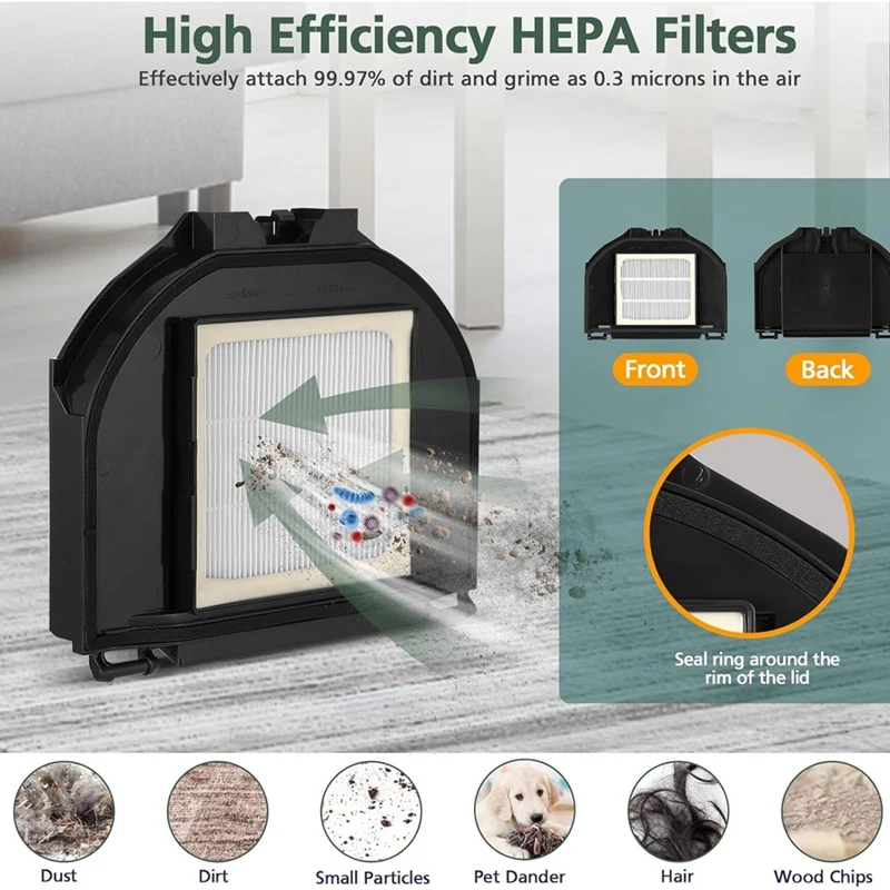 9 шт. запасные части для пылесоса Shark RV2310AE матричный робот-пылесос основная