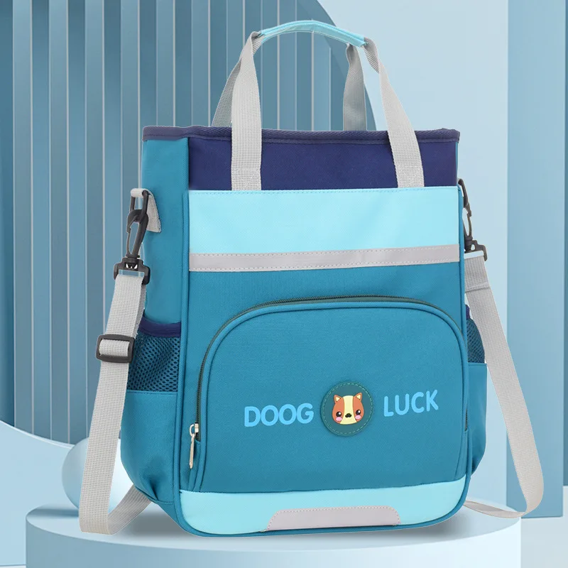 New Schoolbag Children's Tutoring Bag Oblique Straddle Handheld Shoulder Art Training and Tutoring Class Wholesale of Student