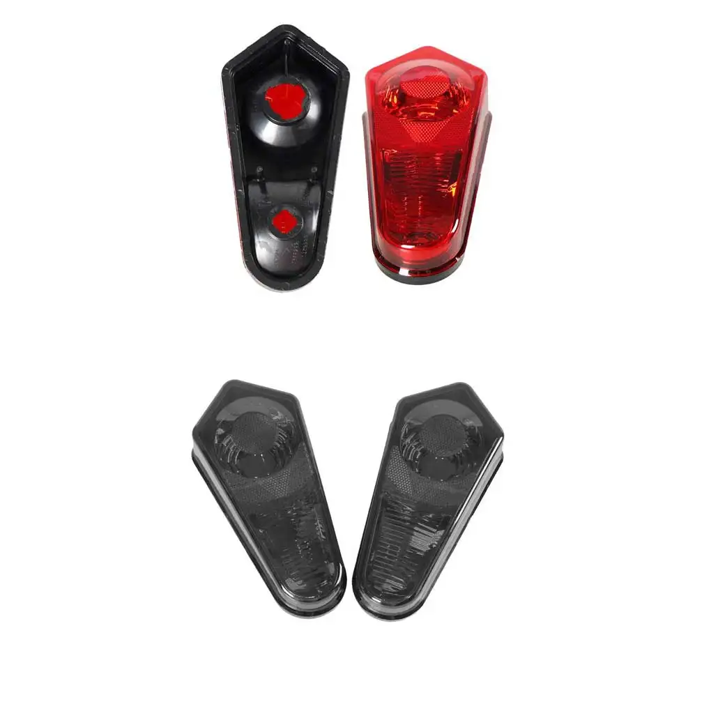 

1 Pair Tail Light Exterior Brake Lamp Driving Taillight Security Part