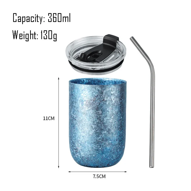 

Двухслойная титановая кружка 260/360 мл