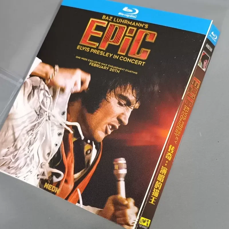 Фото Легендарный Элвис Пресли: Blu-ray в коробке, абсолютно новый, нераспечатанный, физическое издание, вызывающее восторг. №3