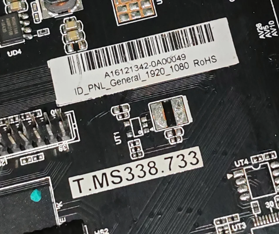 Сетевая материнская плата LED TV WiFi T.MS338.733