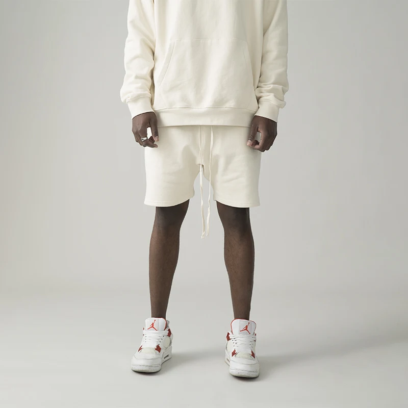 

Summer New Men's Pure Colour Shorts High Quality Outdoor Running Shorts High Street Hip hop Loose Cotton Sports Casual Shorts
