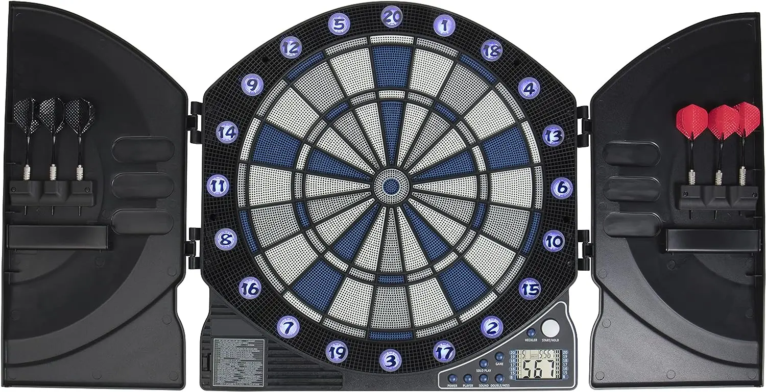 

3.0 Electronic Dartboard and Cabinet with 13 LED Light Up Games Black Fiber optic sight Archery accessories Genshin bow рога