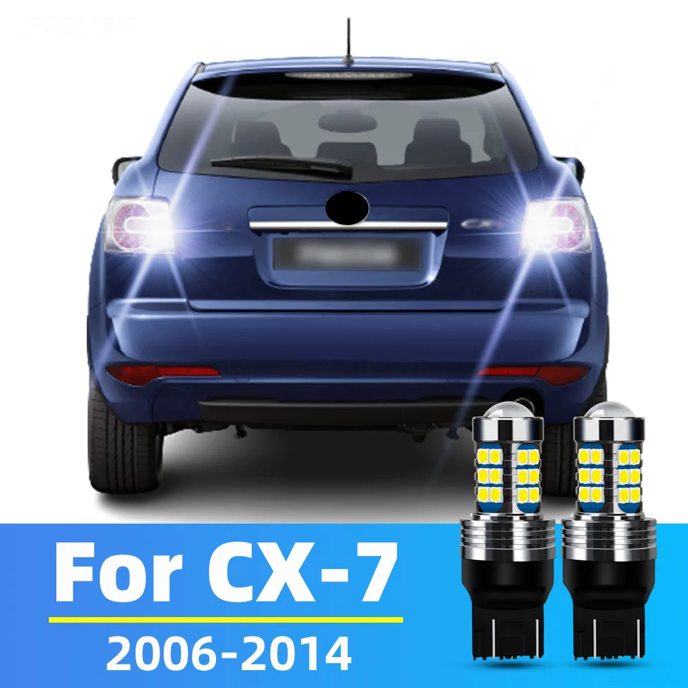 

2pcs LED Reverse Light For Mazda CX-7 CX 7 CX7 ER Accessories 2006 2007 2008 2009 2010 2011 2012 2013 2014 Backup Back Up Lamp