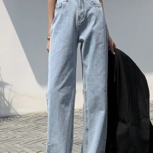 spring 2022 womens fashion high waist y2k Women's Wide leg jeans baggy Oversize woman capris Pants j