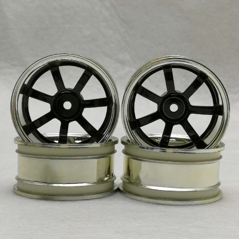 

4pcs 3/6/9mm Offset RC Car 1/10 Scale Plastic Wheels Rims Drift On Road Touring Racing Model Hobby