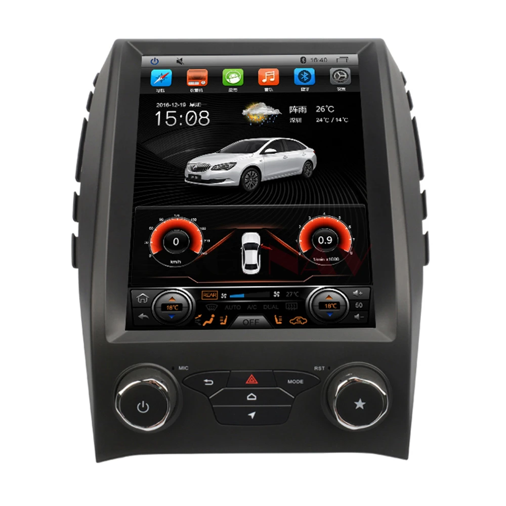 

10.4 Inch Android 12 Car Radio GPS Navigation Multimedia Video Player Head Unit For Ford Edge 2015 2016 2017 2018 2019 Carplay