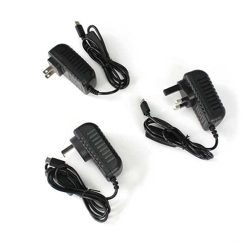 Переключатель питания AC 100-240V DC 5 V 3A Кнопка адаптера зарядное устройство Micro USB