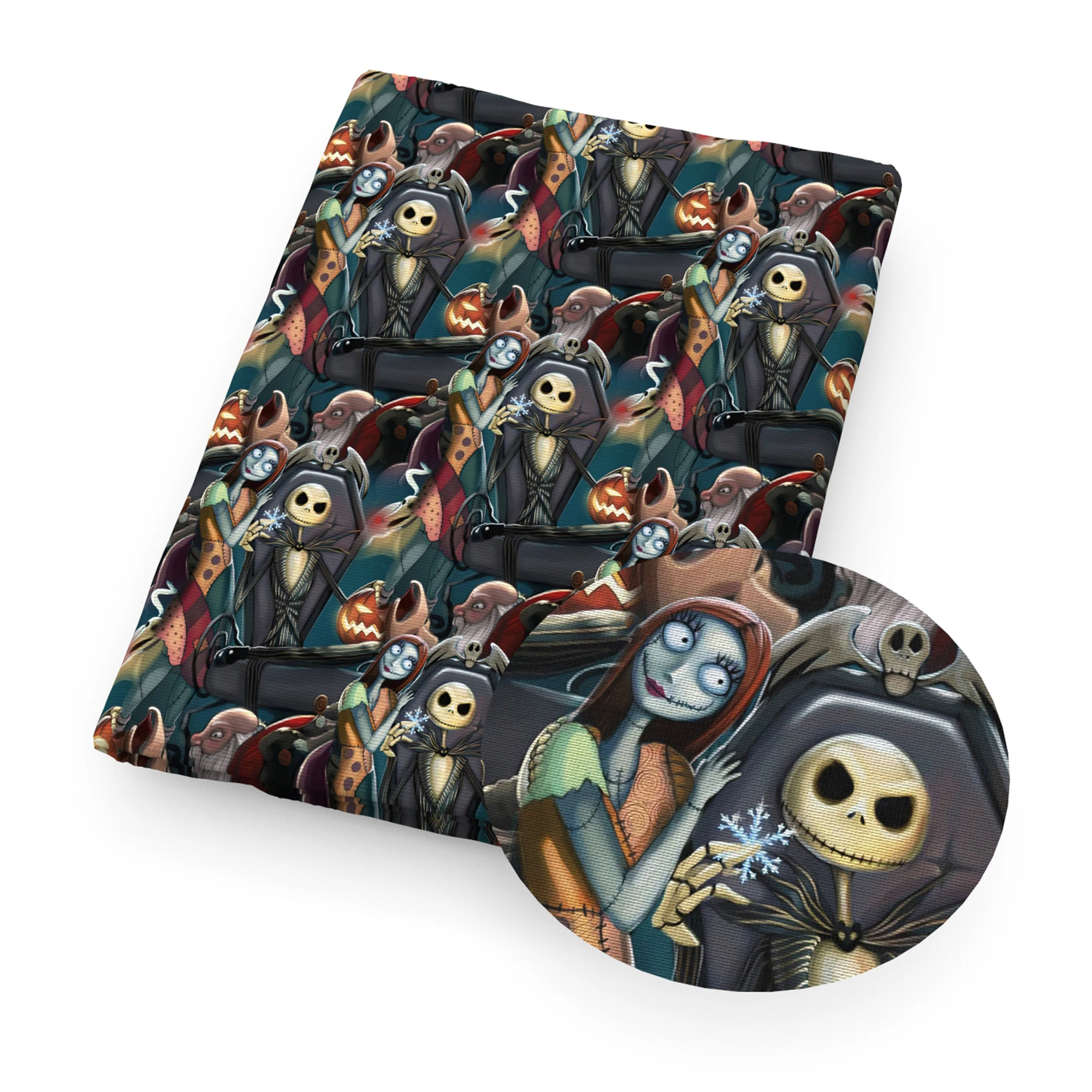 Disney Jack Skellington 50*145 см полиэстер хлопок/чистый хлопок ткань для шитья тканей
