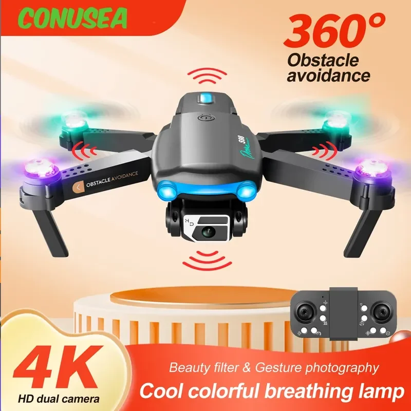 

S98 4k Camera Drone Toys Drones Mini Drone Rc Helicopter Remote Control Quadcopter Planes Fpv Wifi Dron Aircraft Toys For Boys