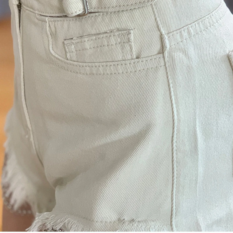 Ladies shorts high waist big opening big size sexy short jeans new arrival in 2023 casual summer denim