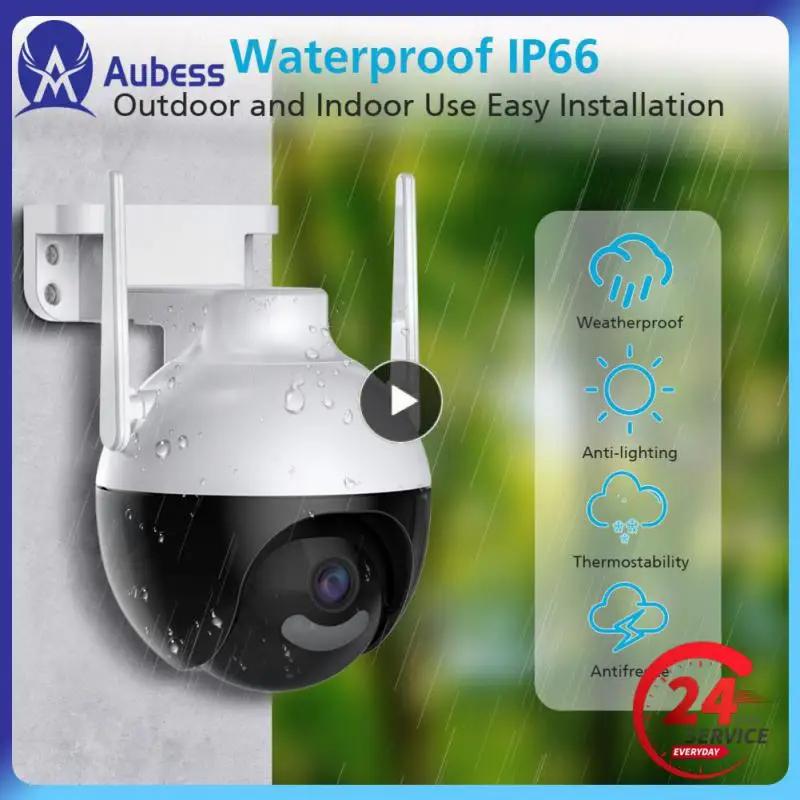 

Two-way Voice Wifi Dome Ip Camera 2.2inches Humanoid Recognition Surveillance Camera Ai Alarm 360 Degree Camera Smart Home