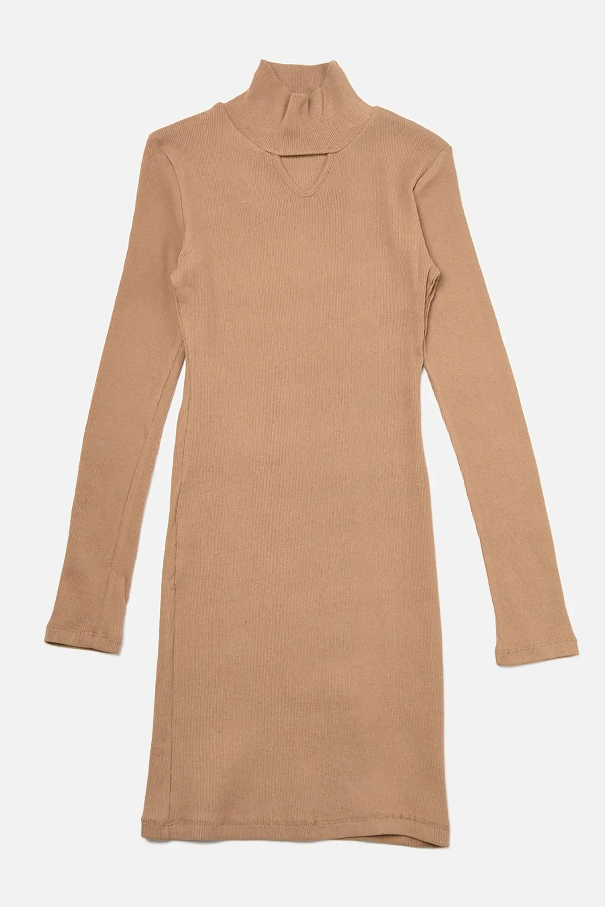 

Trendyol Recycle Bodycon Mini Ribbed Knit Dress TWOAW22EL2014