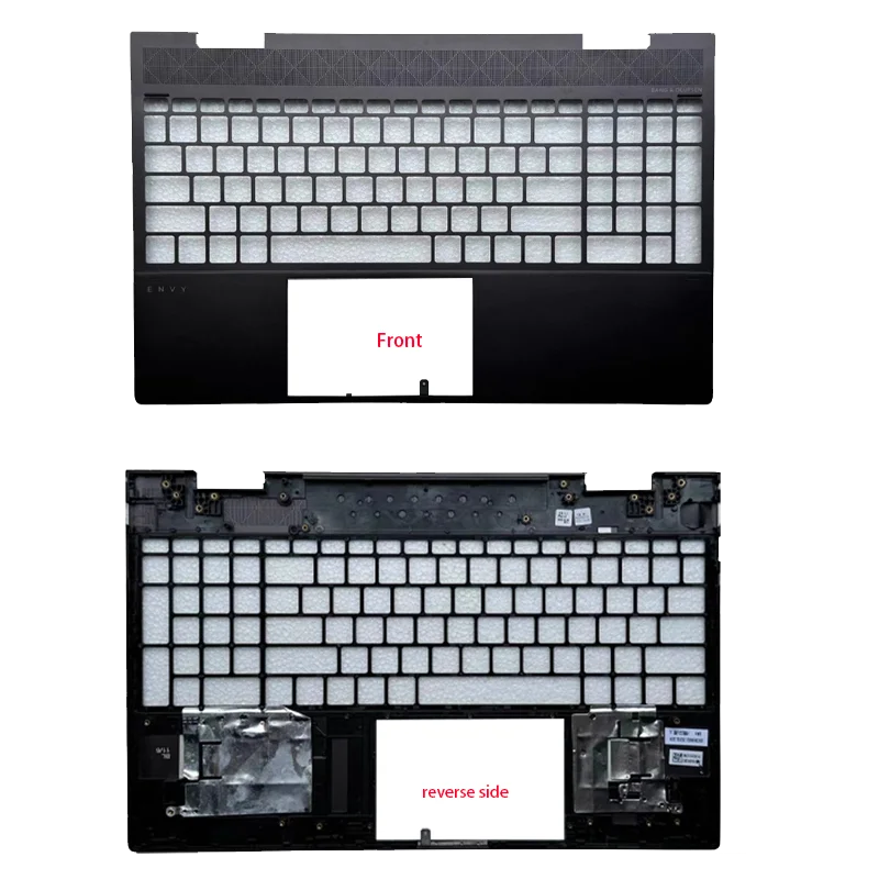 Фото Новый чехол для ноутбука ENVY X360 15-ED 15-EE, задняя крышка с ЖК-дисплеем для ноутбука, упор для рук, нижний корпус, серебристый L93203-001/коричневый L93204-001 №4