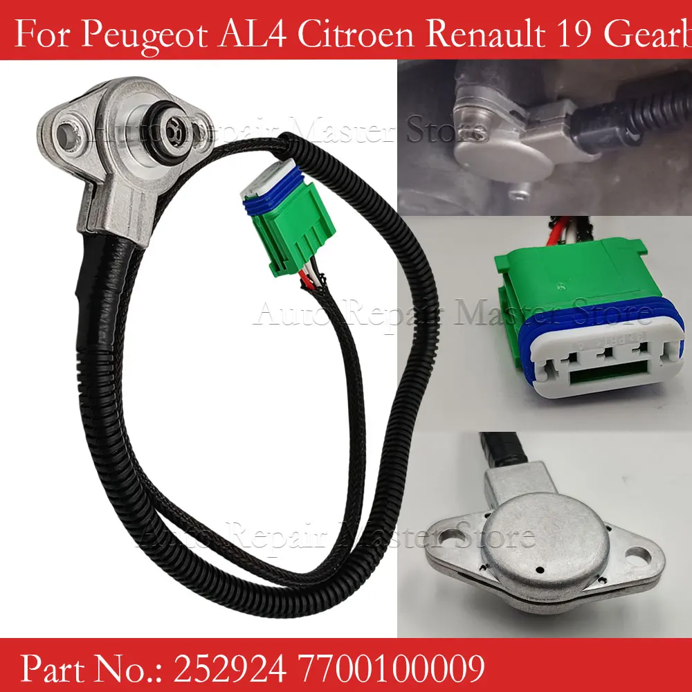 

Датчик давления коробки передач 7700100009 252924 Для Peugeot 206 307 308 Citroen C3 C4 C5 C8 Renault 19 коробка передач HDI DPO AL4