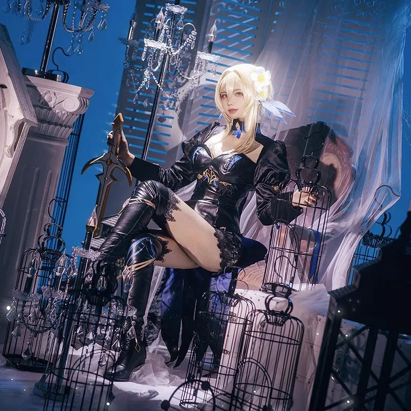 Костюм принцессы Genshin дальний и бездна для косплея униформа Хэллоуина косплей