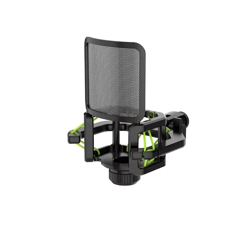 

H3CA Microphone Shock Mount Mic Holder Anti Vibration Spider Shockmount Compatible with Many Condenser Mics
