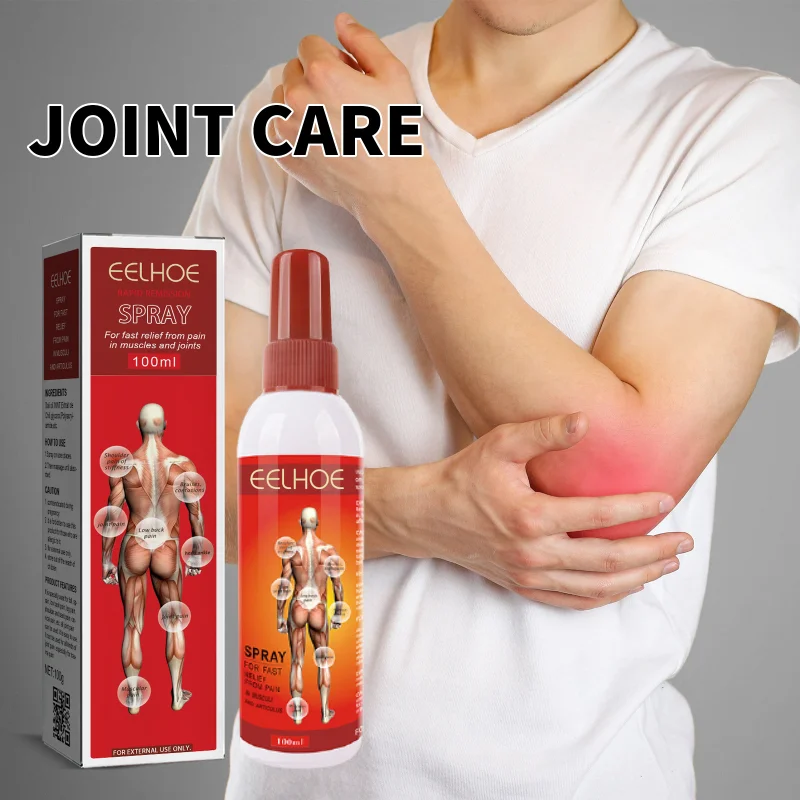 

Joint Care Spray Relief Arthritis Lumbar Spine ache elbow Leg Knee swelling Analgesic Muscle bone Pain Treatment Massage liquid