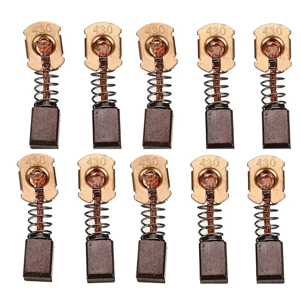 CB430 угольные щетки двигателя DGA452 для электроинструментов запасная часть 10x7x7 мм