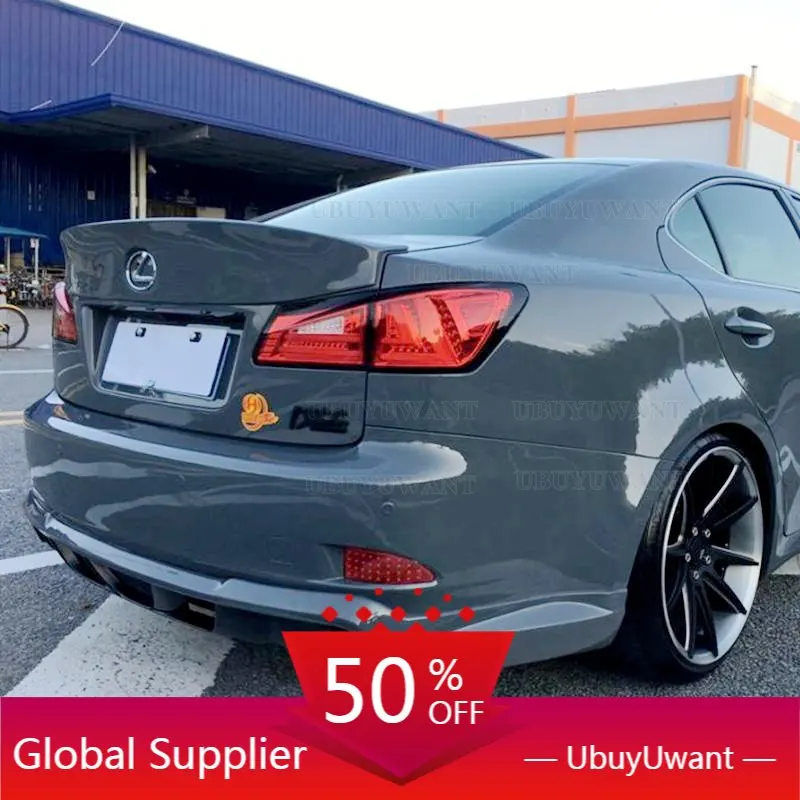 

IS350 Car Rear Spoiler Wing Trunk Lip For LEXUS IS250 IS350 ISF 2006-2011 Car Rear Wing Lip Trunk Spoiler Rear Lip Spoiler