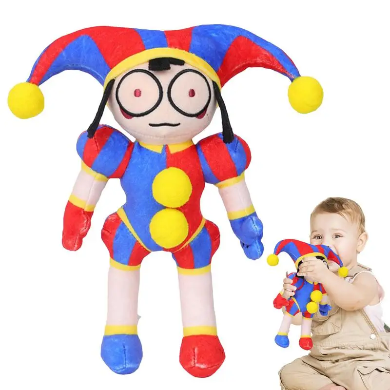 

Цифровой цирковой клоун плюшевая игрушка мультфильм аниме кинотеатр кукла Джокер мягкая игрушка Рождество День рождения Новогодние подарки для детей мальчиков девочек