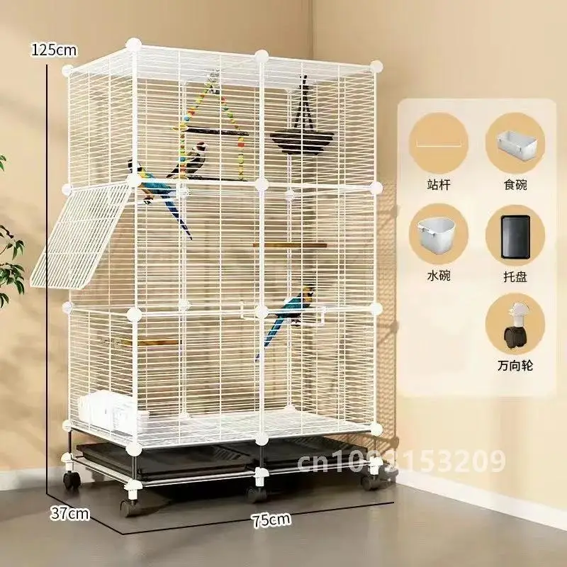 Специальные канарейки для птиц клетки попугаев волнистых на открытом воздухе