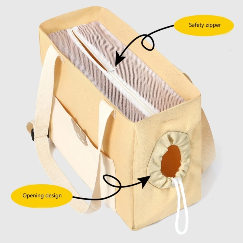 Просторная сумка через плечо для домашних животных переноска собак