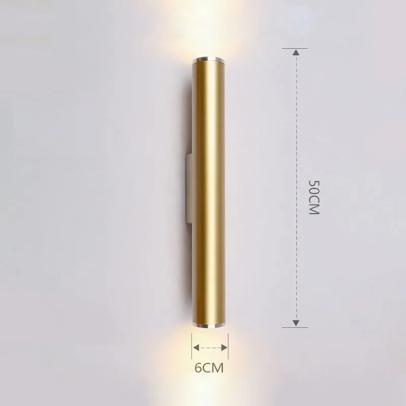 Настенные светильники Gwenttin золотые LED