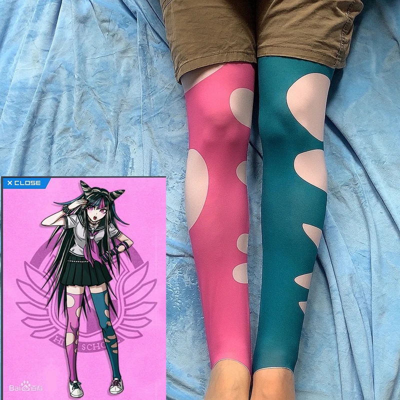

AnimeDanganronpa Mioda Ibuki Calf Socks Cosplay Prop
