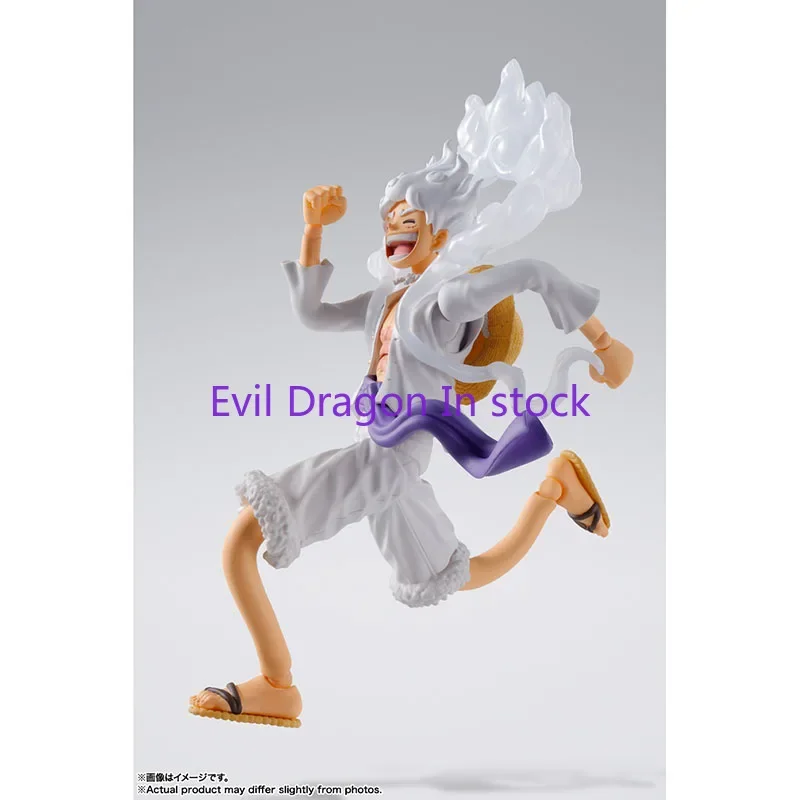 100% Original Bandai Sh Figuarts Shf One Piece Monkey.D.Luffy Gear 5 Gear5 Action Anime Model Toys Pvc Figura Gifts